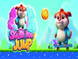 Sketer Bear Jump Action Game
