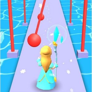 Frozen Race 3D Online Arcade Game
