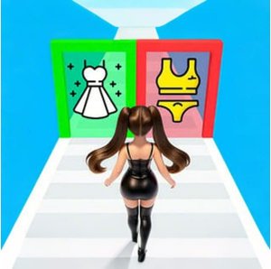 Streamer Fashion Run Online Arcade Game