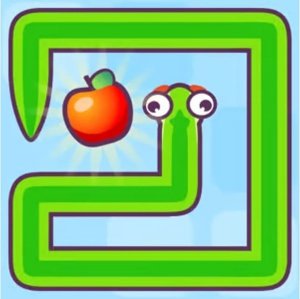 Apple Worm Online Game - Puzzle Game