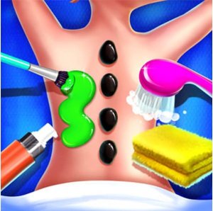 Princess Back Spa Salon Online Spa Game