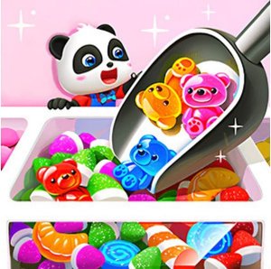 Little Panda Candy Shop: Lollipop Maker Game - Kids Cooking Game