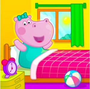 Hippo Good Morning Online Game - Kids Routine Game