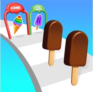 Ice Cream Stack Runner Online Arcade Game