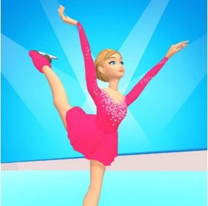 Roller Ski Queen Online Arcade Game