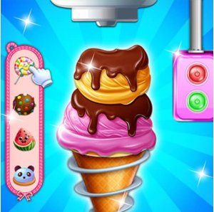 Rainbow Ice Cream Maker - Free Cooking Game - Cooking Game
