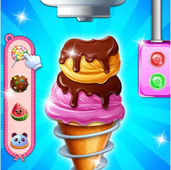 Colorful Ice Cream Maker Fun