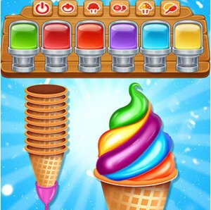 Kids Ice Cream Truck Online Cooking Game