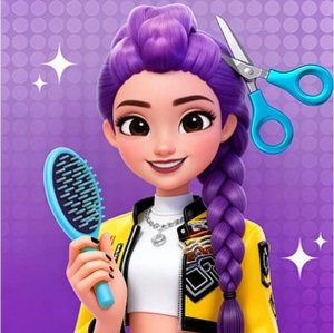 Magic Hair Beauty Salon Online Dress Up Game