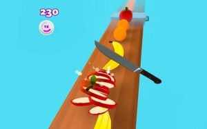 Slice Rush - Arcade Kitchen Game Online Arcade Game