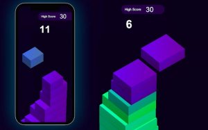 Stack Block Up: Tower Building Puzzle Game Online - Arcade Game