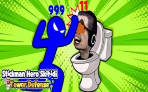 Line Defender: Stickman Commander