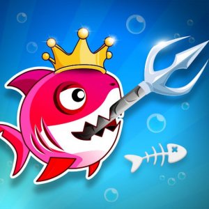 Fish Stab Getting Big Online Arcade Game