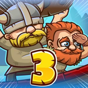 Duo Vikings 3 Online Co-op Adventure Puzzle Game