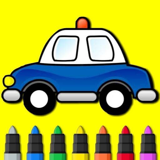 Vehicle Coloring Art Game