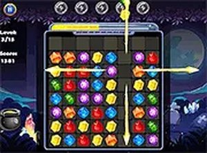 Seasonal Jewel Swap Puzzle